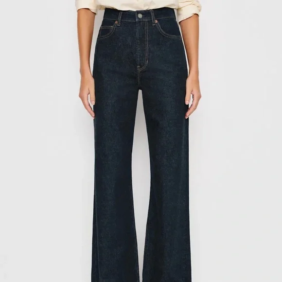 Reformation Cary High Rise Slouchy Wide Leg Jeans - Picture 6 of 6